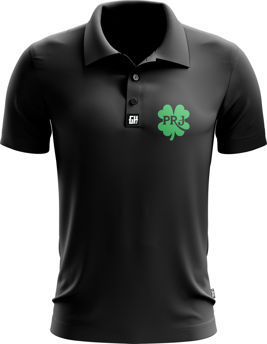 PRJ Memorial Fund Clover Black Polo