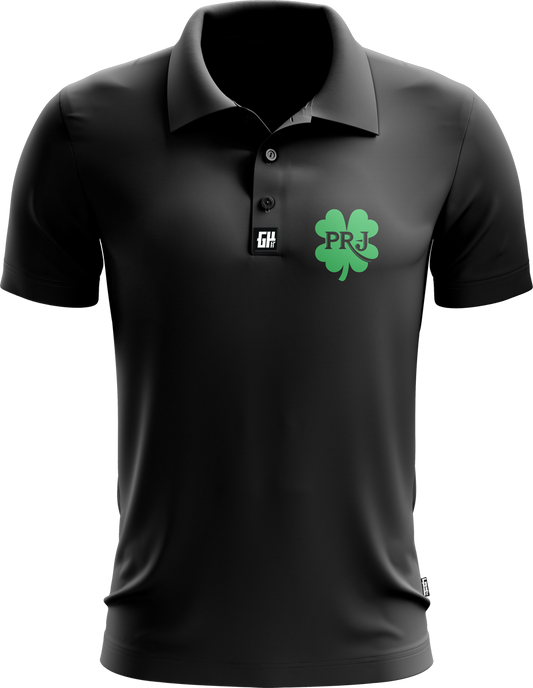 PRJ Memorial Fund Clover Black Polo