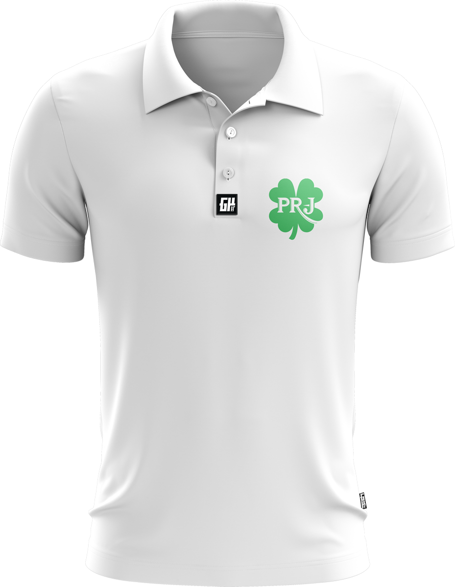 PRJ Memorial Fund Clover White Polo