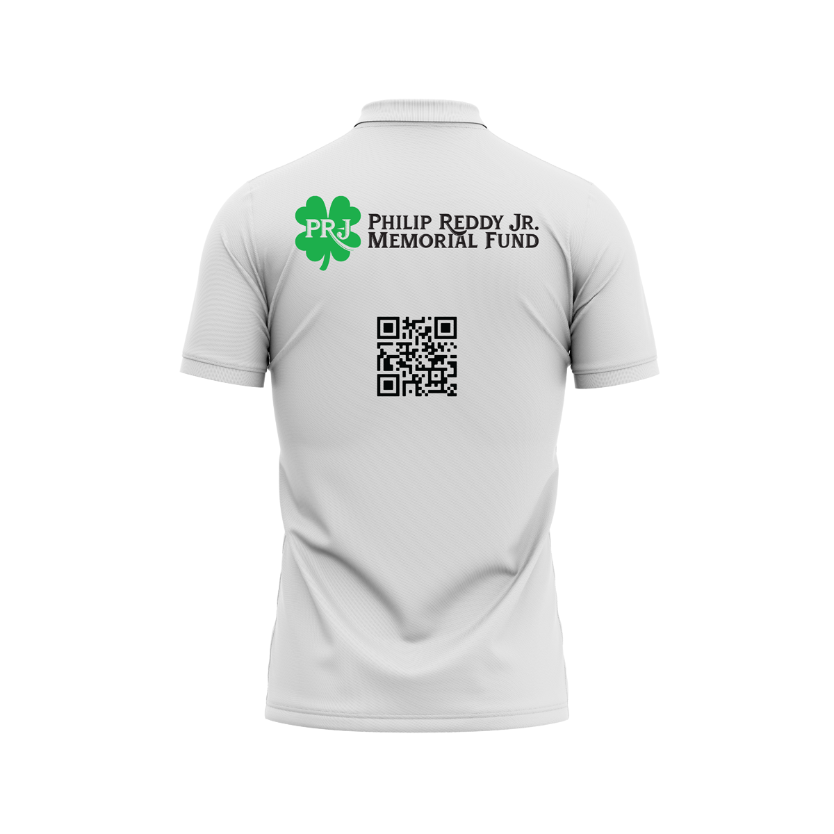 PRJ Memorial Fund Clover White Polo